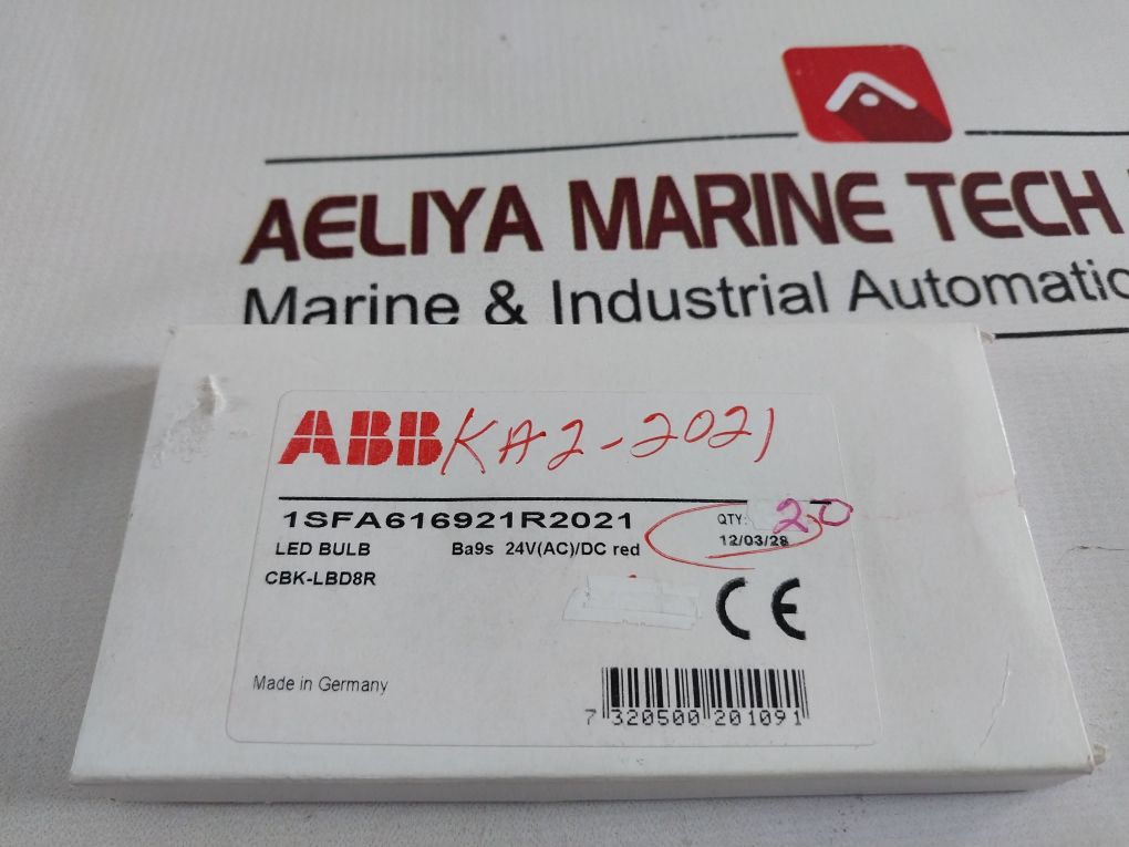 Lot Of 10X Abb Cbk-lbd8R Led Bulb Ka2-2021 1Sfa616921R2021