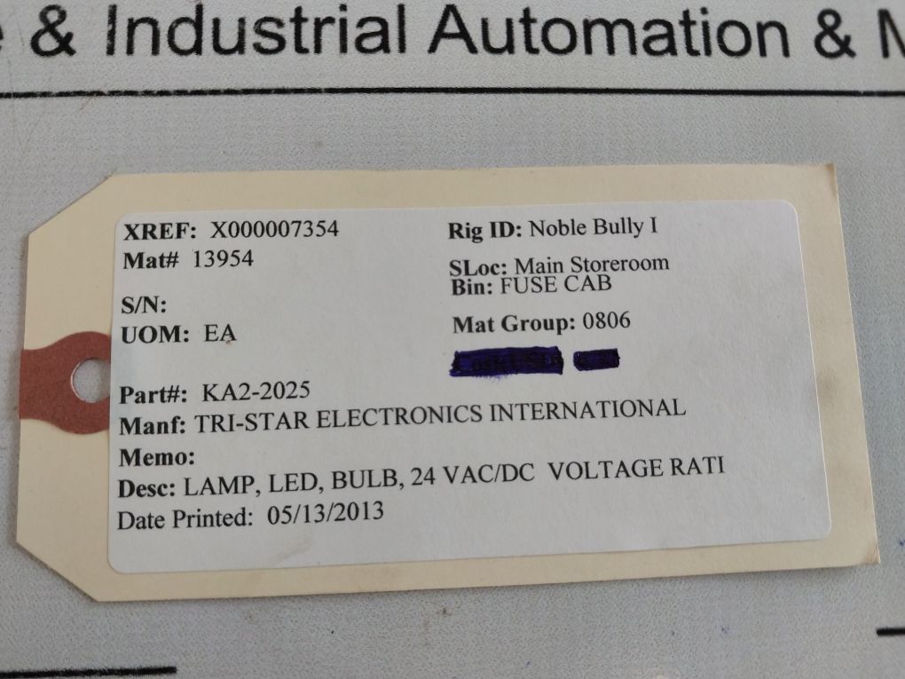 Lot Of 8X Abb Ka2-2025 White Led Bulb 1Sfa616921R2025