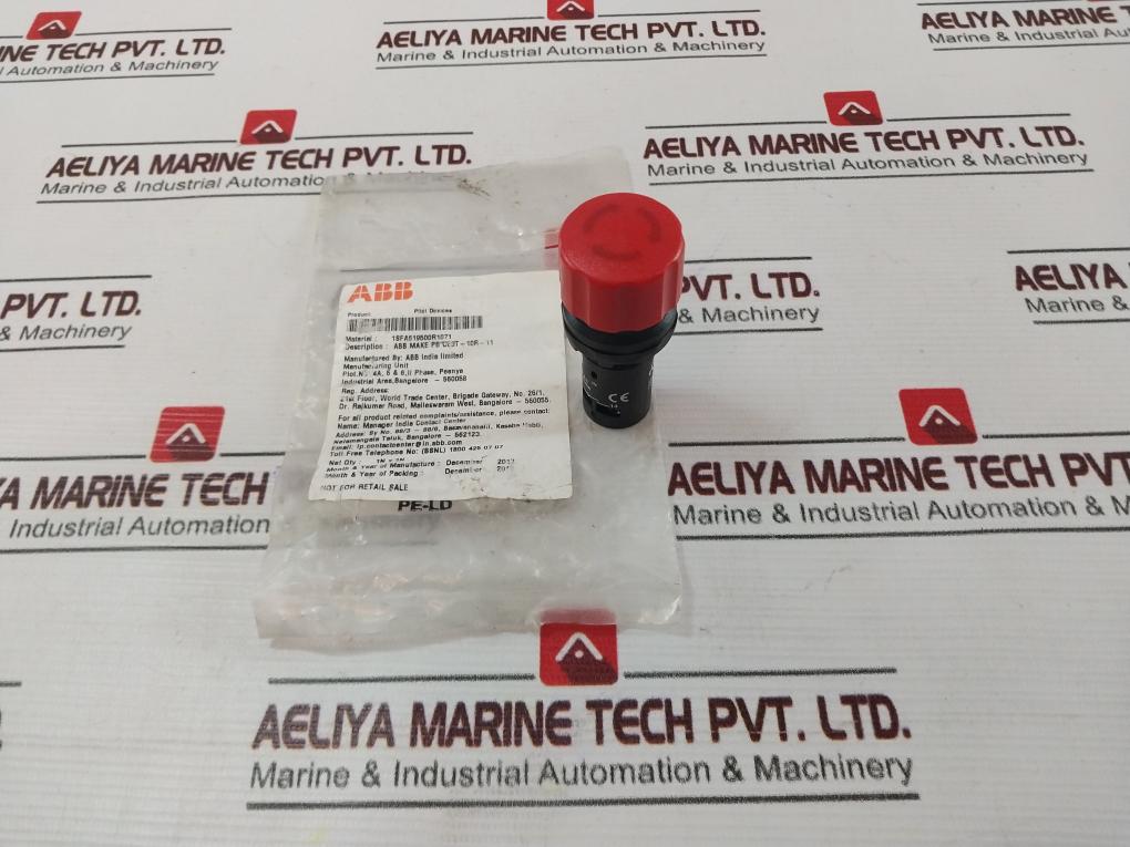 Abb 1Sfa619500R1071 Emergency Stop Push Button 5A 300V