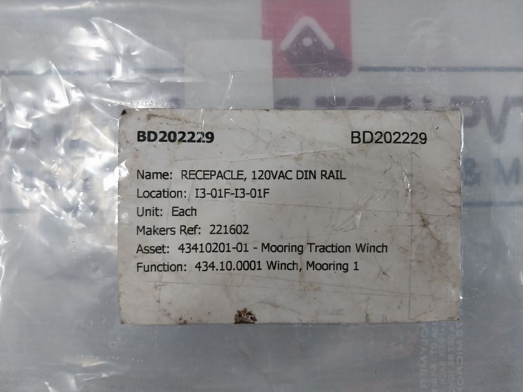 Abb 1Sna892461R1500 Recepacle Rail Mounted