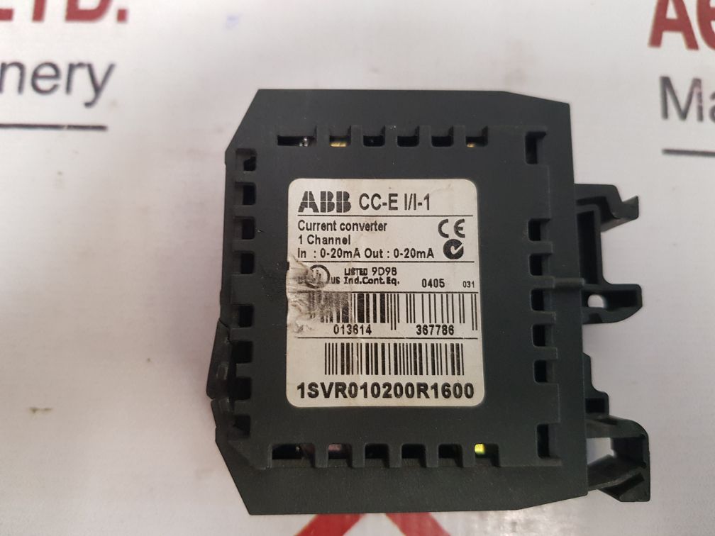 Abb Cc-e I/I-1 1Svr010200R1600 Current Converter