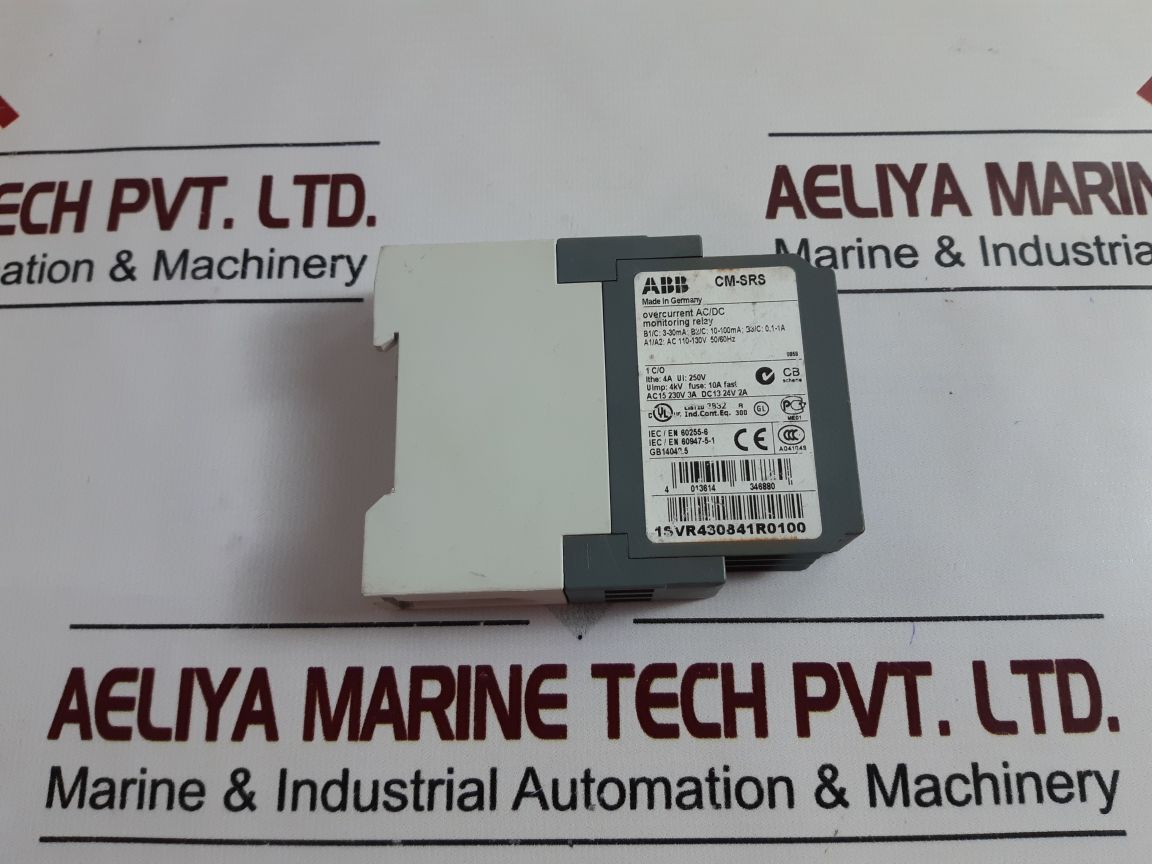 Abb 1Svr430841R0100 Relay Voltage Monitor