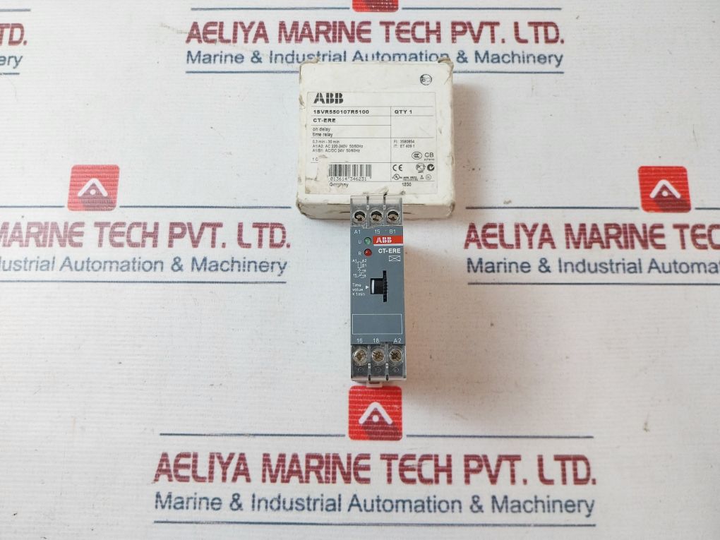 Abb 1Svr550107R5100 Time Relay On Delay