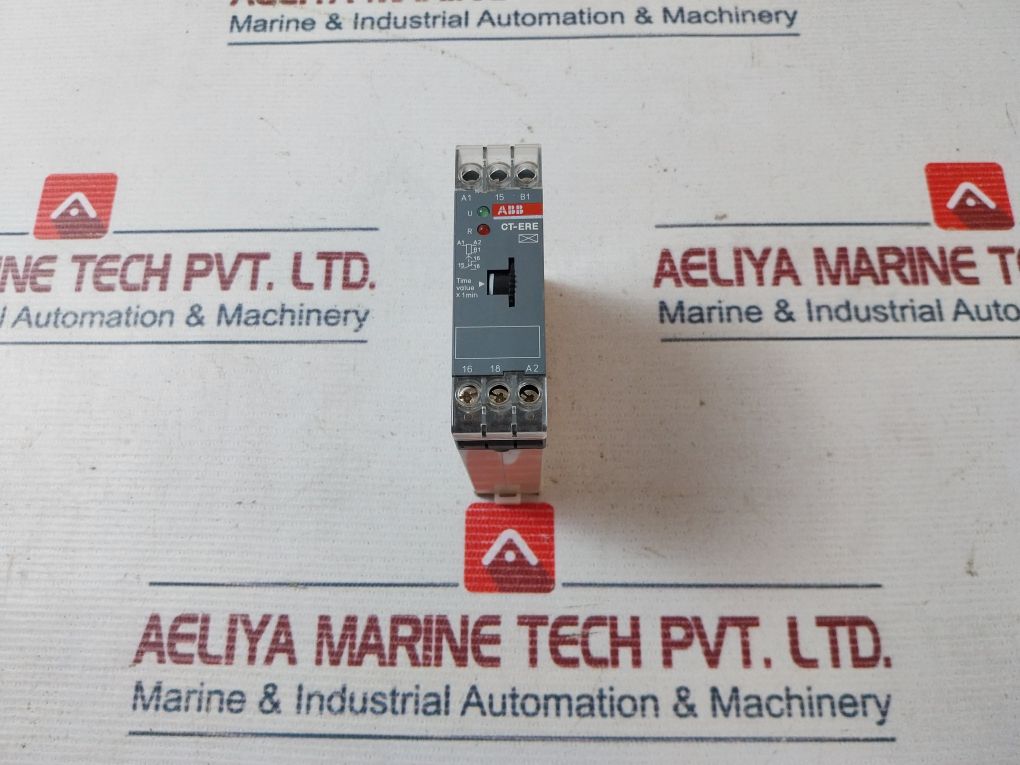Abb 1Svr550107R5100 Time Relay On Delay