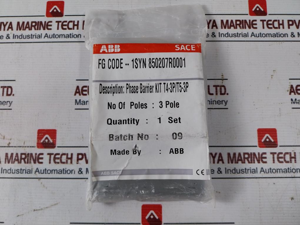 Abb 1Syn850207R0001 Accessories For Moulded Case Circuit Breakers Set