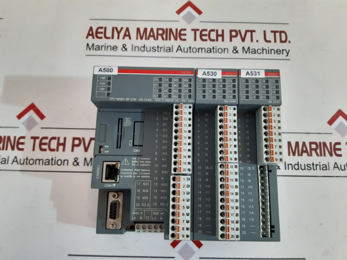 Abb cpu pm564-rp-eth,di532,di562,1tne968902r2102 rack