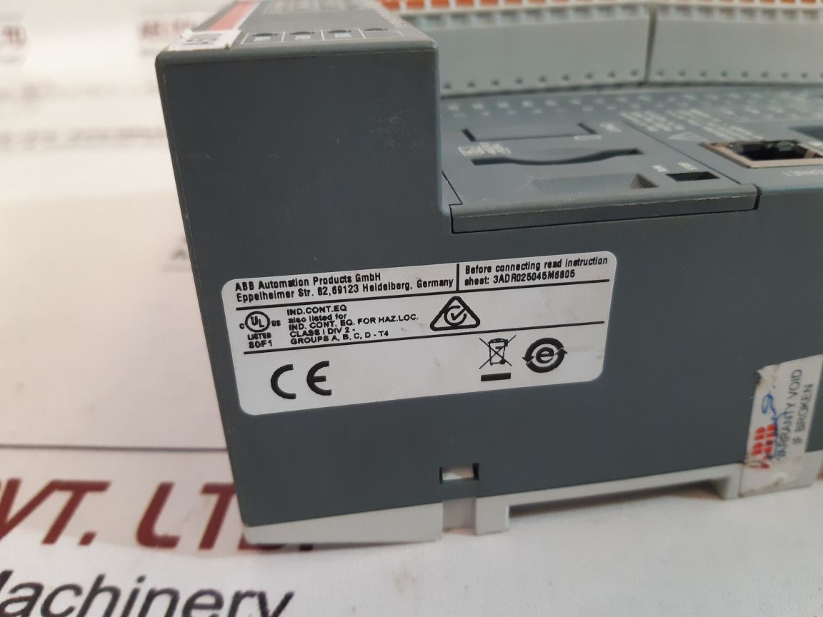 Abb cpu pm564-rp-eth,di532,di562,1tne968902r2102 rack