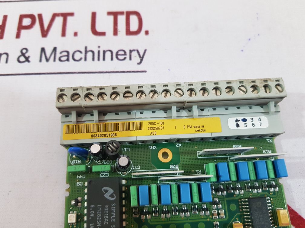 Abb 200C-ie8 Pcb Card