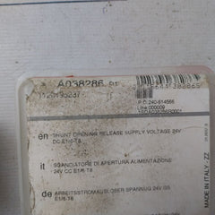 Abb 24V Dc E1/6-t8 Shunt Opening Release Supply