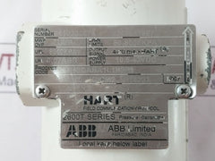Abb 2600T Pressure Transmitter 264Hsqaba1L1B2P1