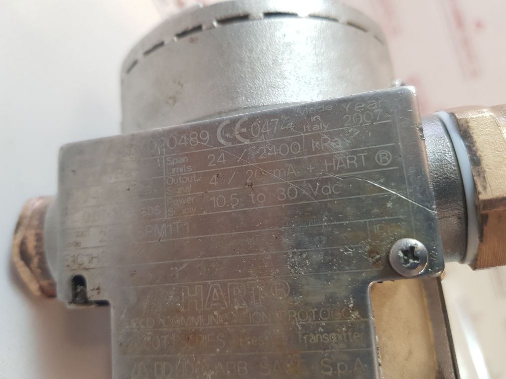 Abb 2600T Series Pressure Transmitter 264Hspm1T1
