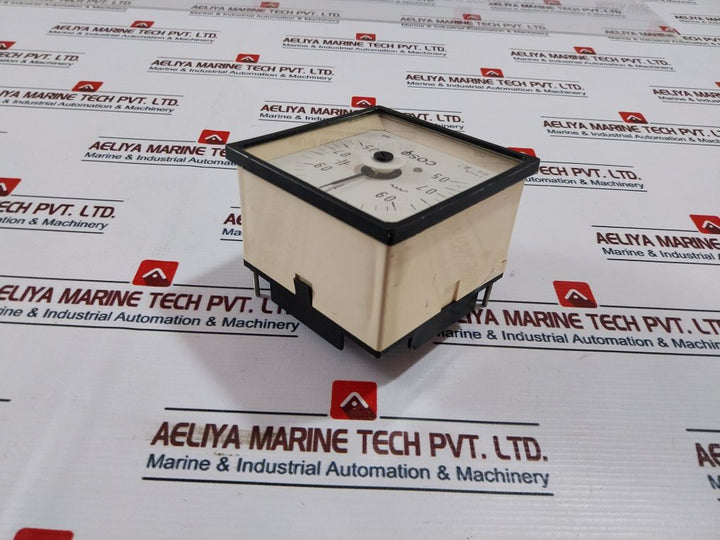 Abb 2 5Ma Analog Power Factor Meter 05-1-05
