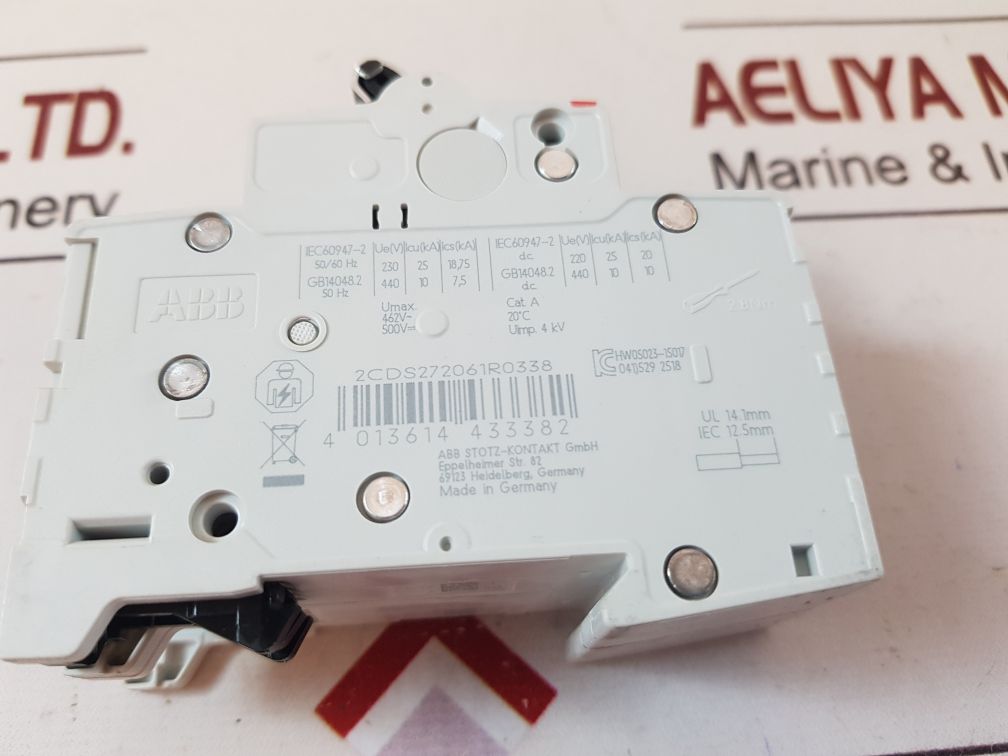 Abb s202m z4a uc miniature circuit breaker