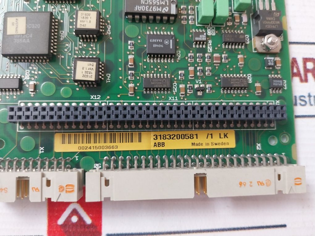 Abb 3183200581 Printed Circuit Board 002415003663