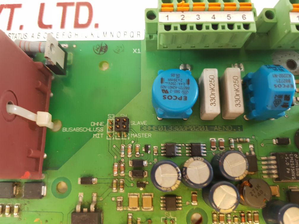 Abb 3Bhe013299R0001 Amplifier Board
