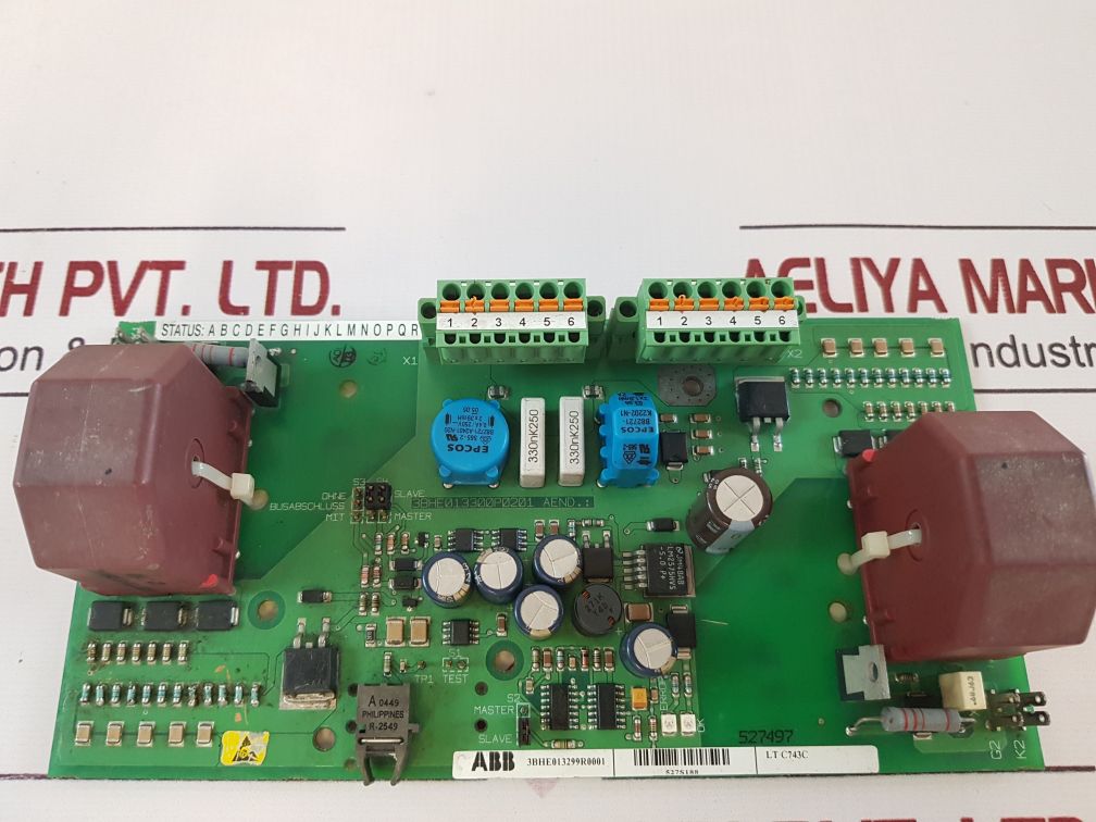 Abb 3Bhe013299R0001 Amplifier Board
