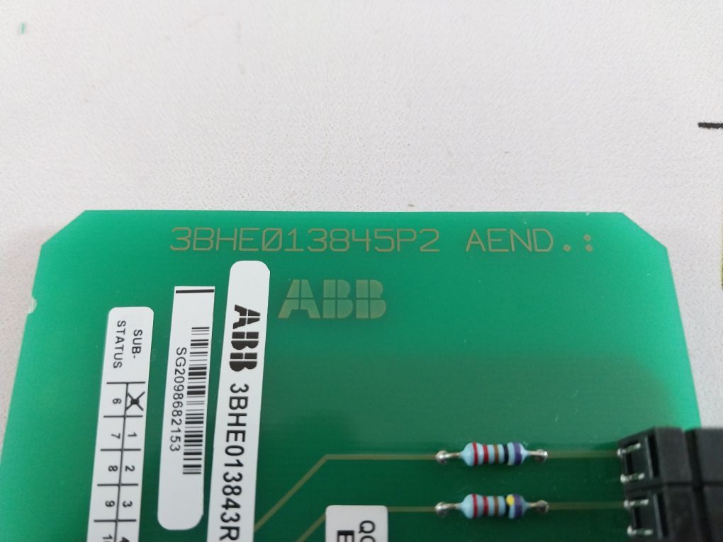 Abb 3Bhe013843R0001 Pcb Card
