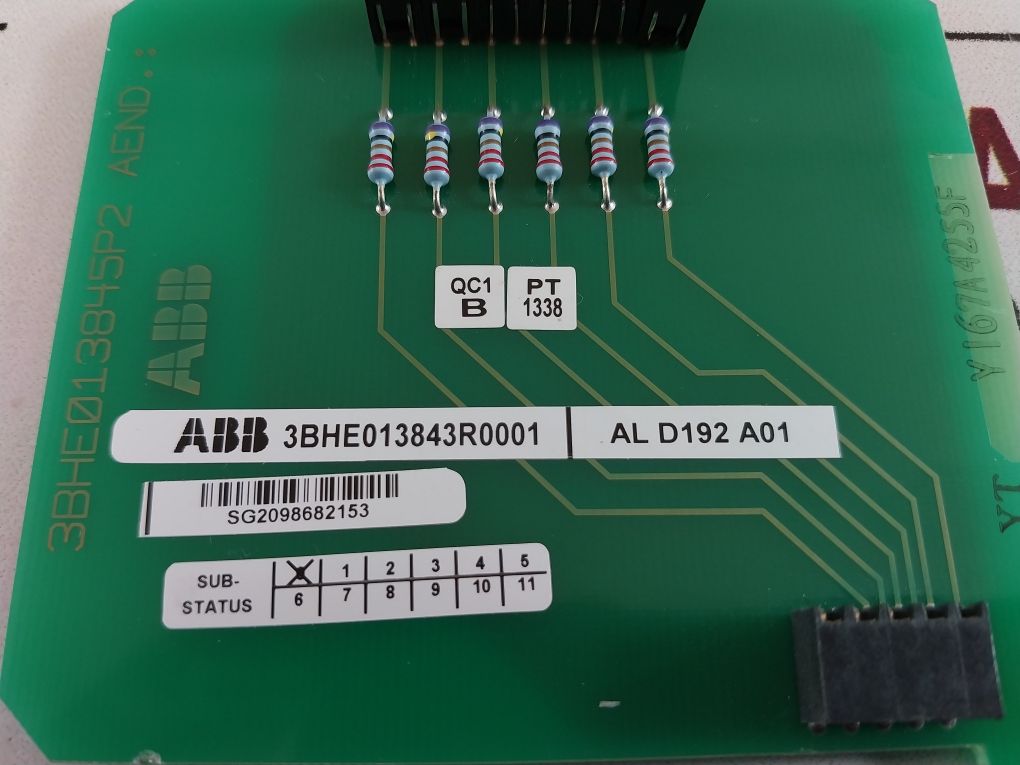 Abb 3Bhe013843R0001 Pcb Card