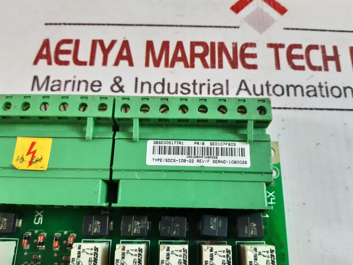 Abb 3Bse005177R1 Pr: B Digital I/O Interface Board Sdcs-iob-22
