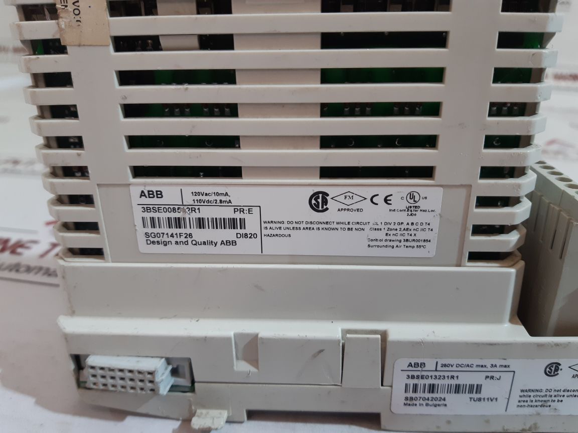 Abb 3Bse008512R1 Digital Input Unit 3Bse013231R1