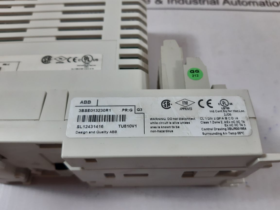 Abb 3Bse013230R1 Analog Input Module Ai830A