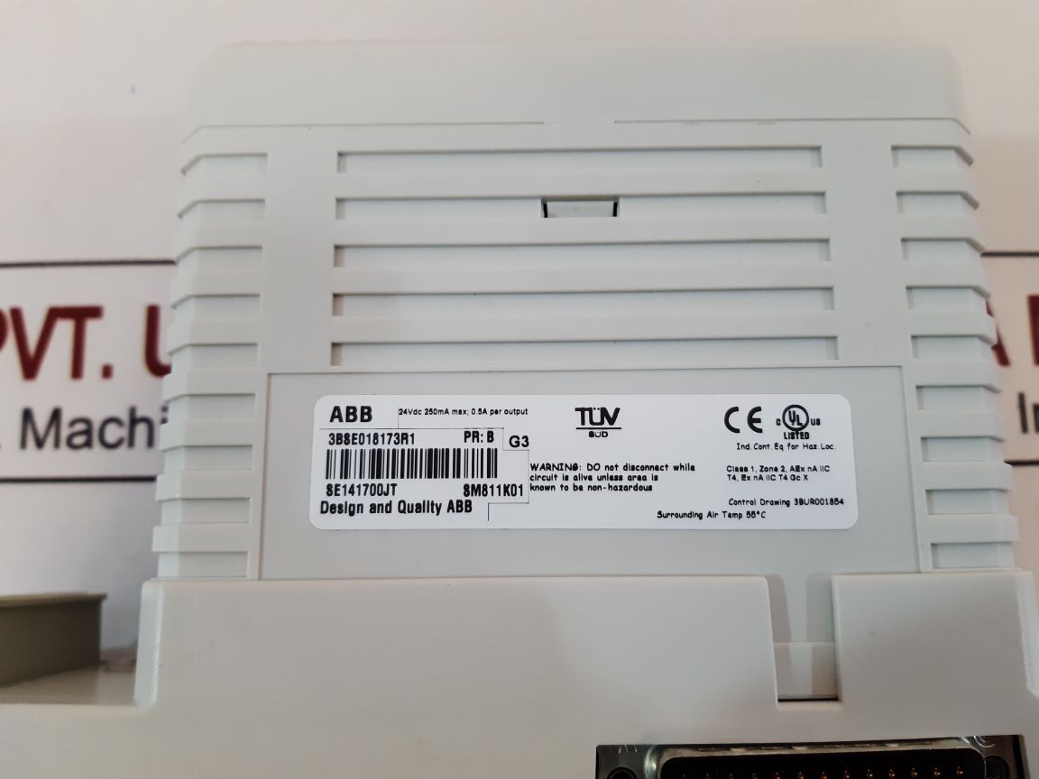 Abb 3Bse018173R1 Safety Cpu Module