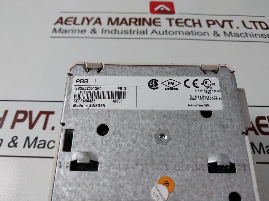 Abb Ai801 3Bse020512R1 Analog Input Module Pr: D