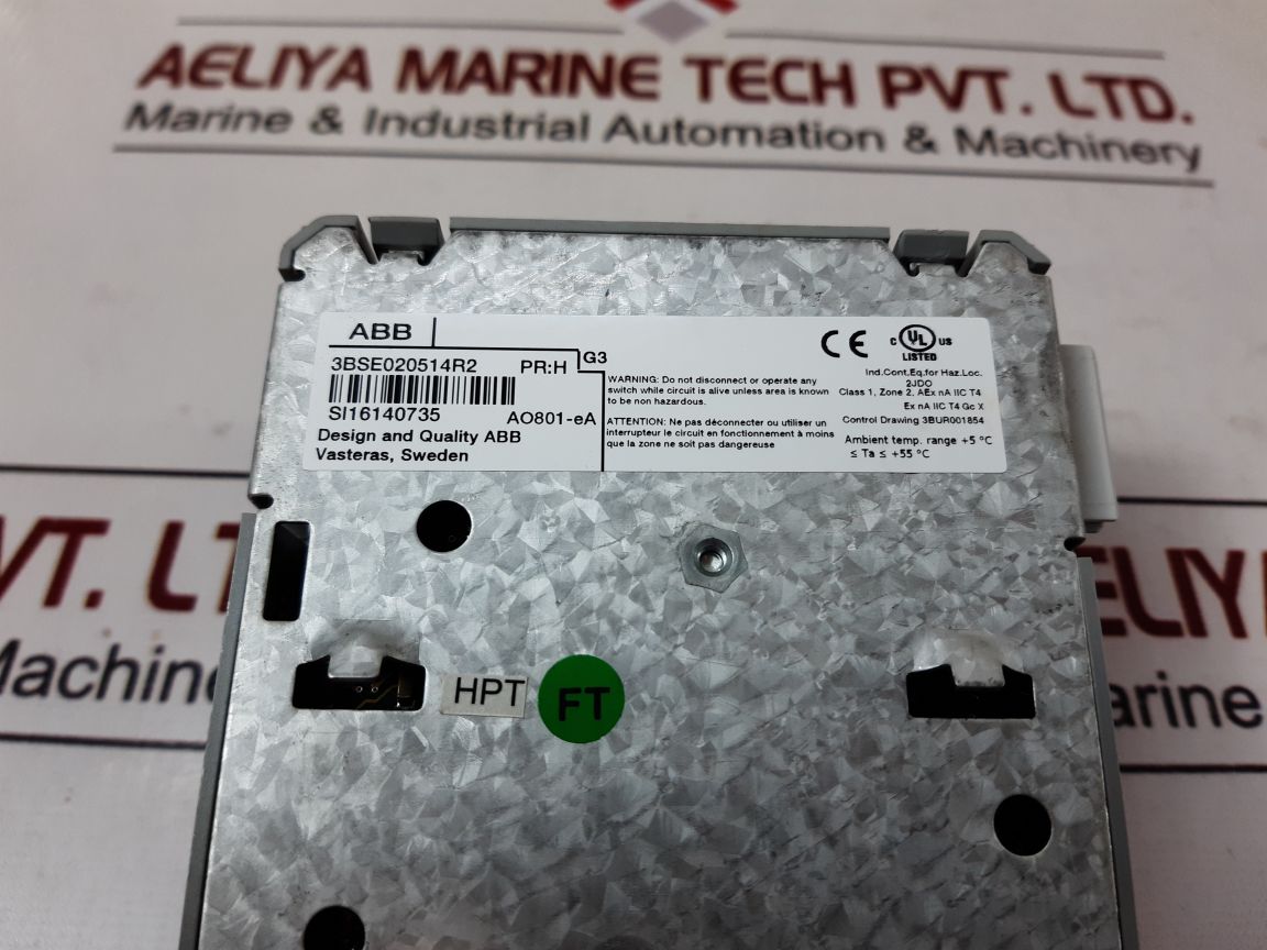 Abb Ao801-ea Analog Output Module 3Bse020514R2