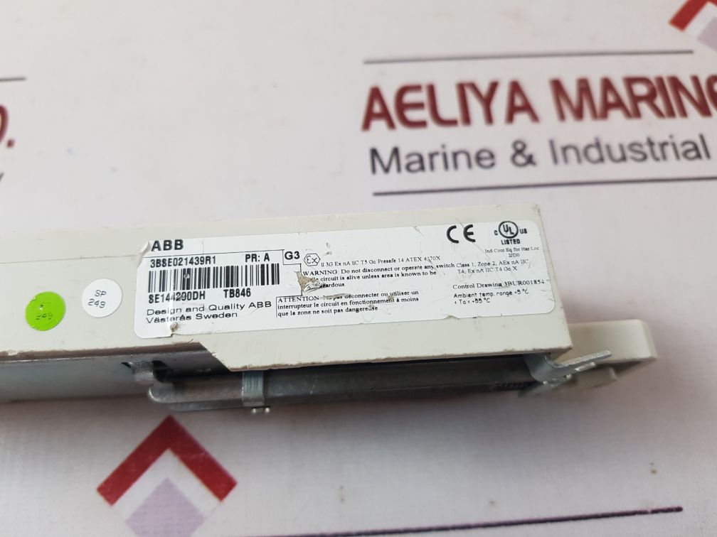 Abb 3Bse021439R1 Dual Modulebus Input Unit