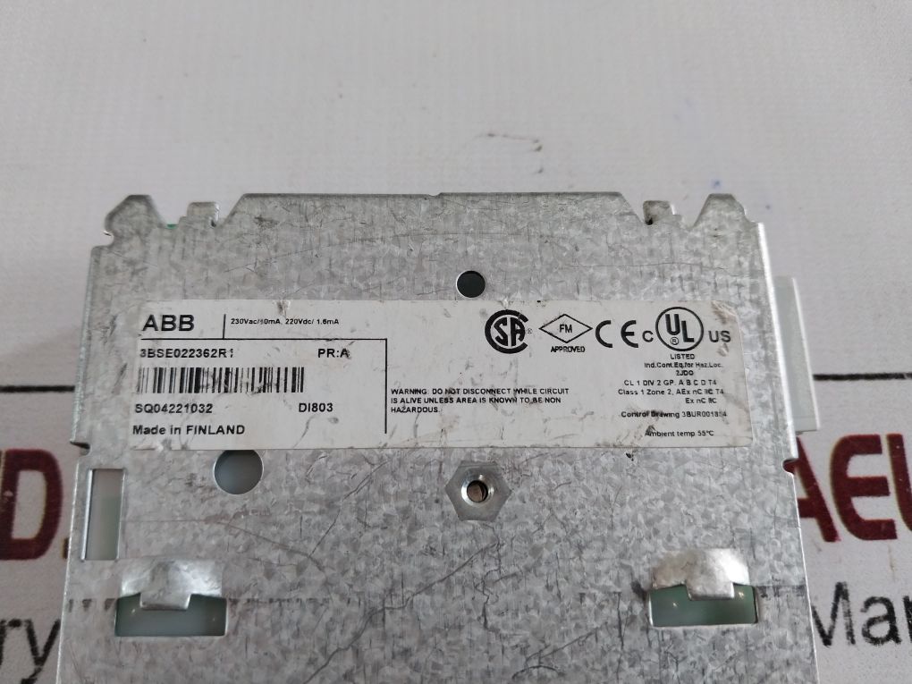 Abb Di803 3Bse022362R1 Input Module Pcb Card