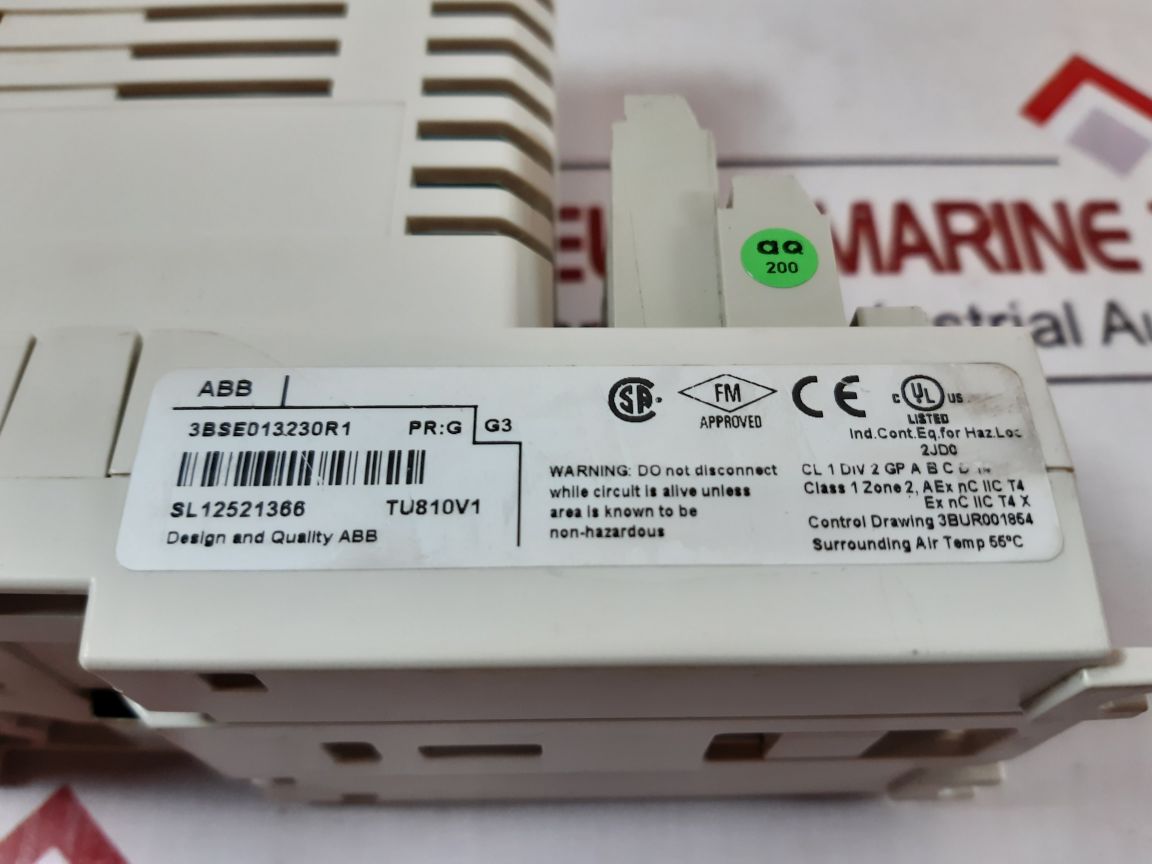 Abb 3Bse040662R1 Analog Input Module Ai830A