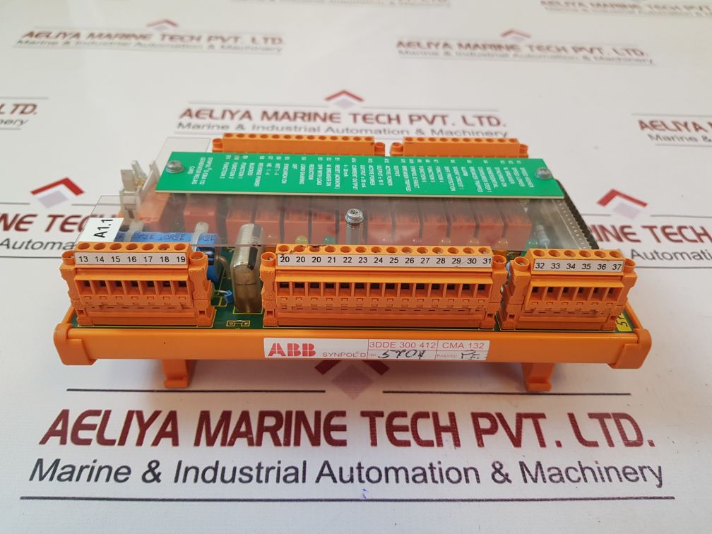 Abb synpol d cma132 generator relay card 3dde 300 412