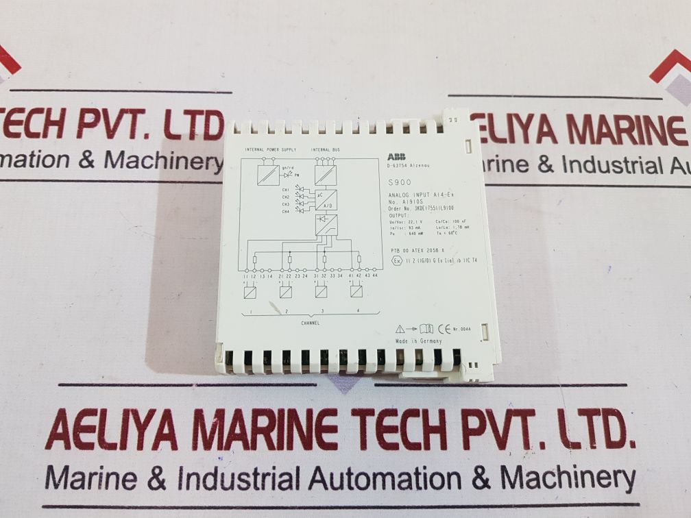 Abb 3Kde175511L9100 Analog Input Module S900