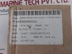 Abb 500/1A Ammeter