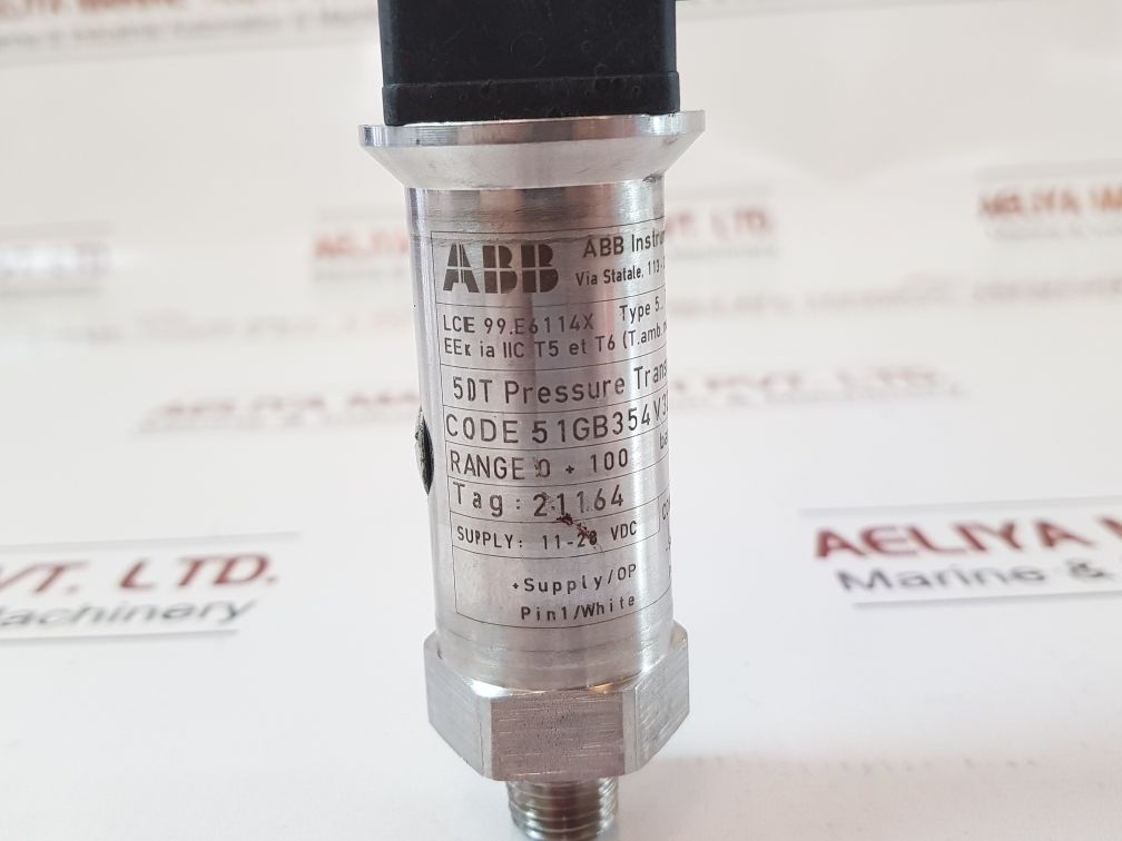 Abb 50T Pressure Transmitter 51Gb354V324122 Type 5
