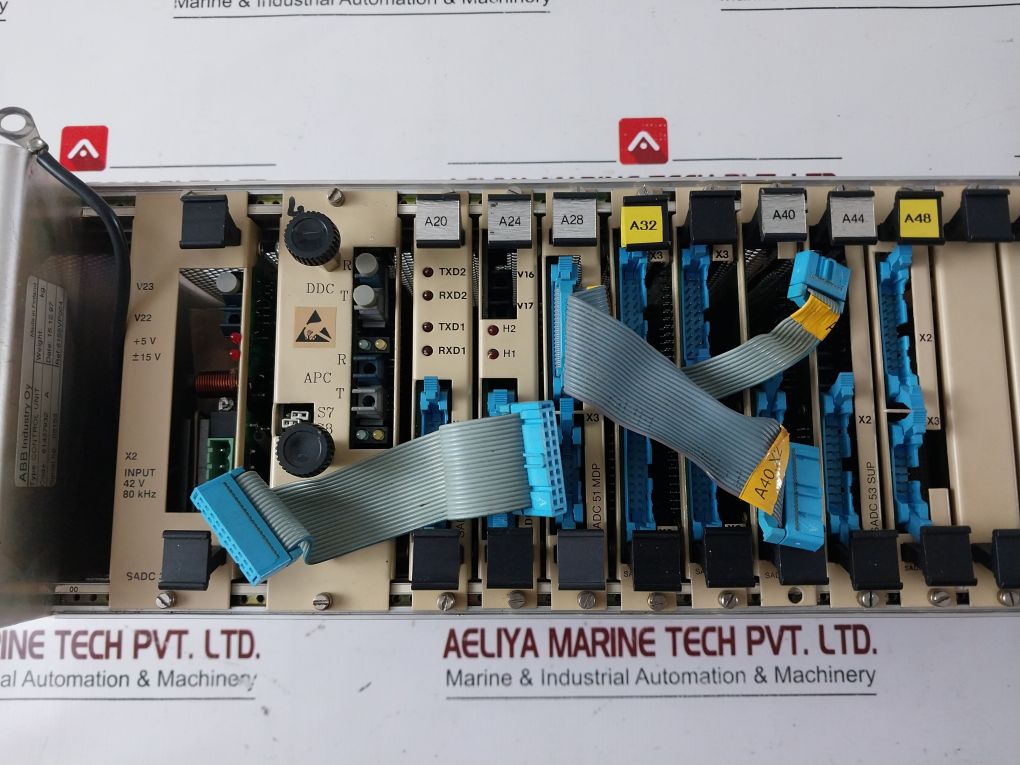 Abb Sadc 33/Sadc 500 Cpu/56 Ser/157 Tac/51 Mdp/52 Mod/54 Tra/55 Rec/53 Sup/58 Cur Rack