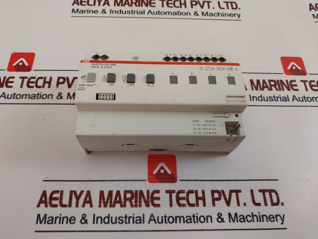 Abb 6197/12-101-500 Universal Dimming Actuator 230V~50/60Hz