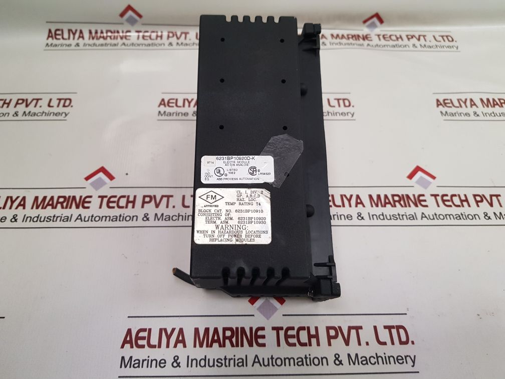 Abb 6231Bp10920D-k Electric Module Ic660Bsm021