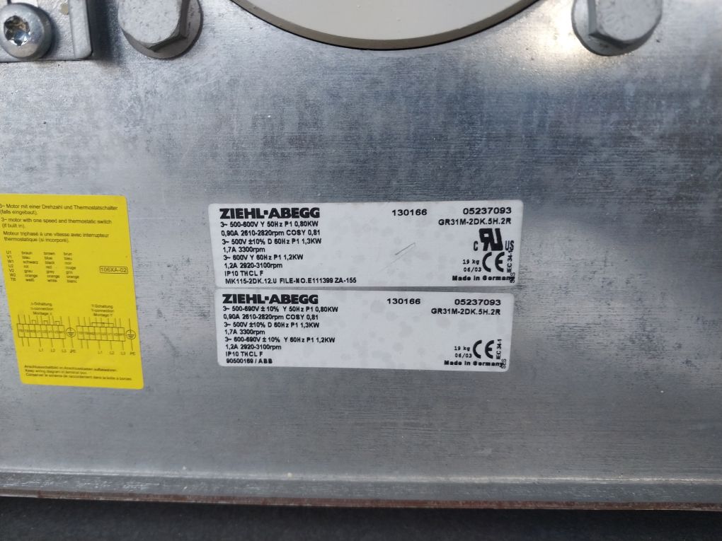 Abb Acs 600 Ac Variable Frequency Drive 64269062