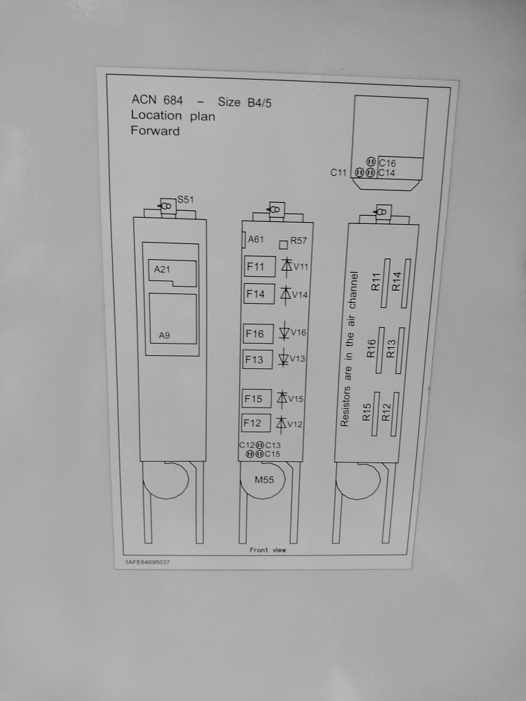 Abb Acs 600 Ac Variable Frequency Drive 64269062