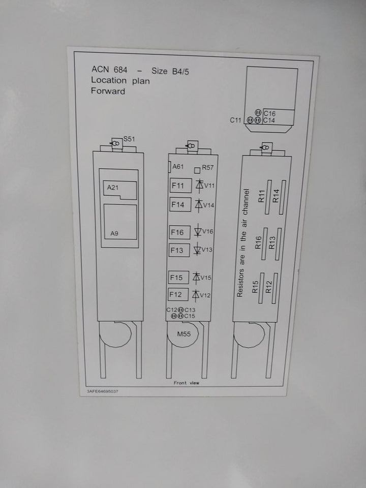 Abb Acs 600 Ac Variable Frequency Drive 64269062