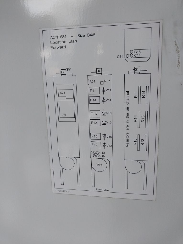 Abb Acs 600 Ac Variable Frequency Drive 64269062, Acw6842600600000300905