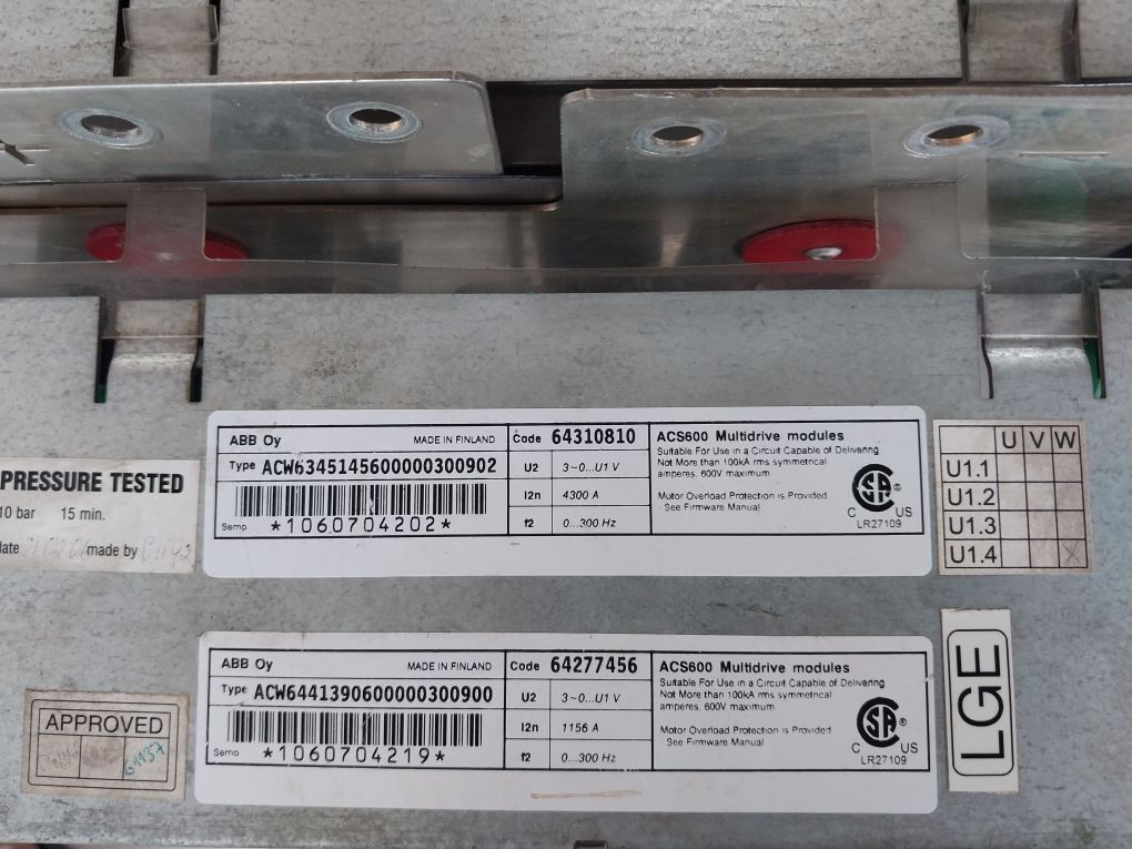 Abb 64310810 Acs600 Multidrive Module