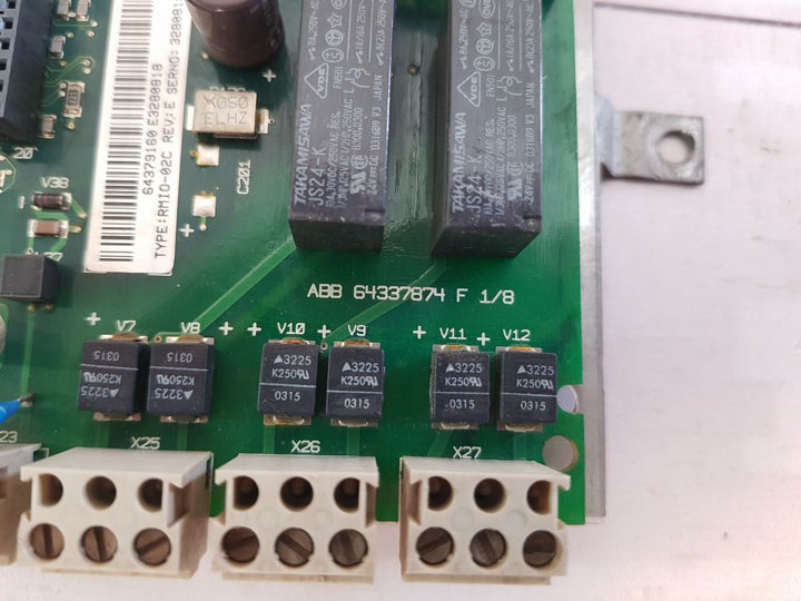 Abb 64337874 F 1/8 Control Board