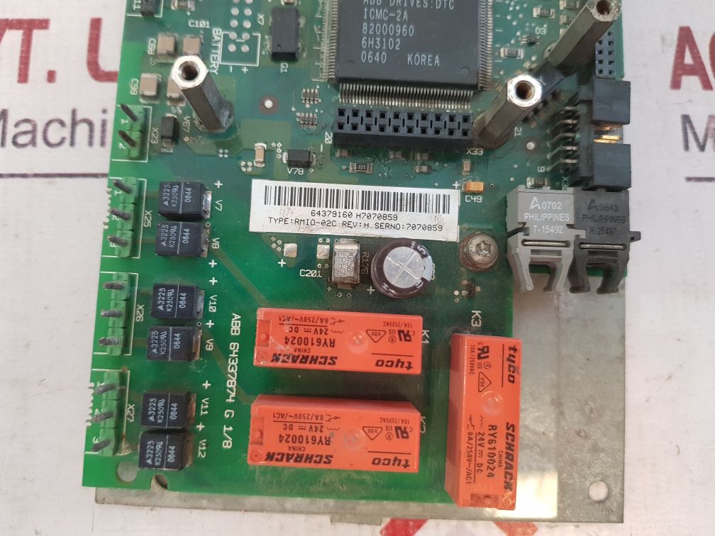 Abb 64337874 G 1/8 Control Board Rmio-02C