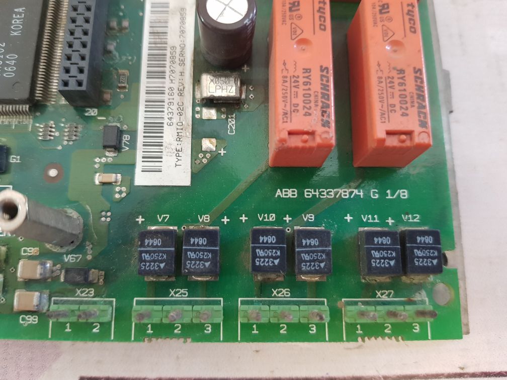 Abb 64337874 G 1/8 Control Board Rmio-02C