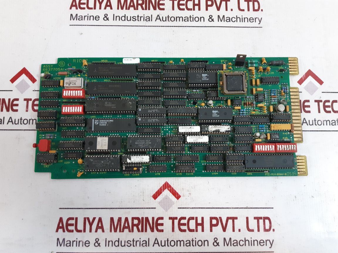 Abb 6637705A1 Pcb Remote I/O Module