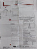 Abb Sace Yu Delay 702209\80 Time Delay Relay Free Shipping