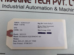 Abb Sace Yu Delay 702209\80 Time Delay Relay Free Shipping