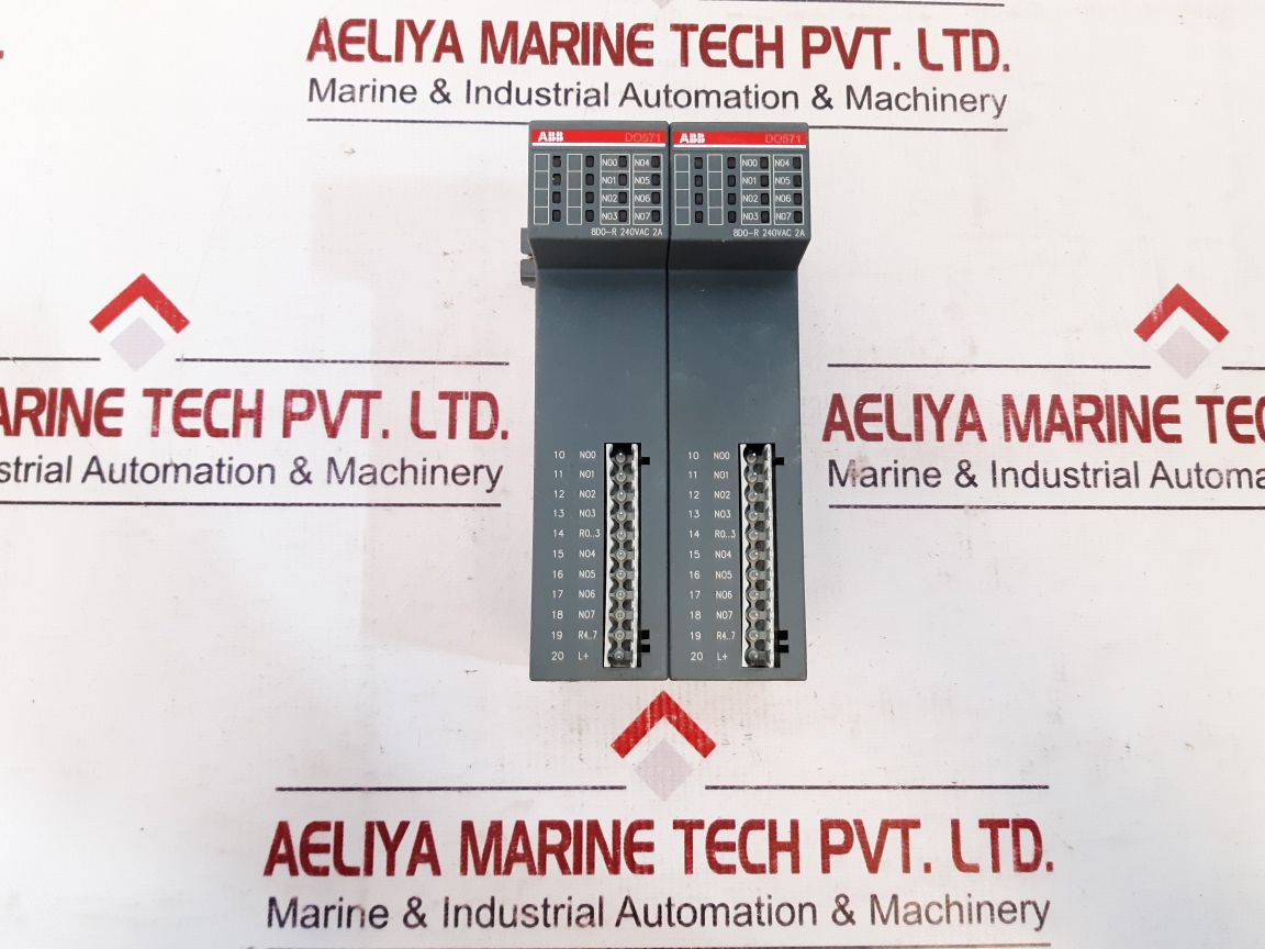 Abb 8Do-r 240Vac 2A Digital Output Module
